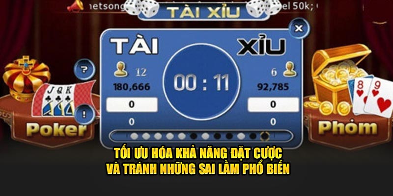 Thử vận may để giành phần thưởng lớn với các loại hình tài xỉu